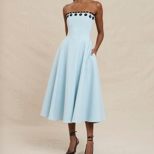 By Johnny Baby Blue Dress - size 6